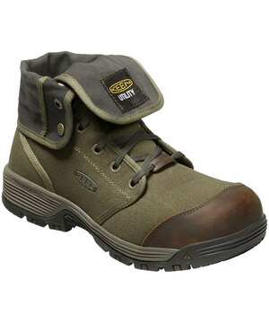 KEEN Utility Men's Roswell Composite Toe Composite Plate ReGEN Mid Safety Hiker