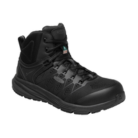 Chaussures de sport de travail sécuritaires mi-hautes avec protection en composite pour hommes, KEEN Utility, Energy Front_Three_Fourths_Angled_Right