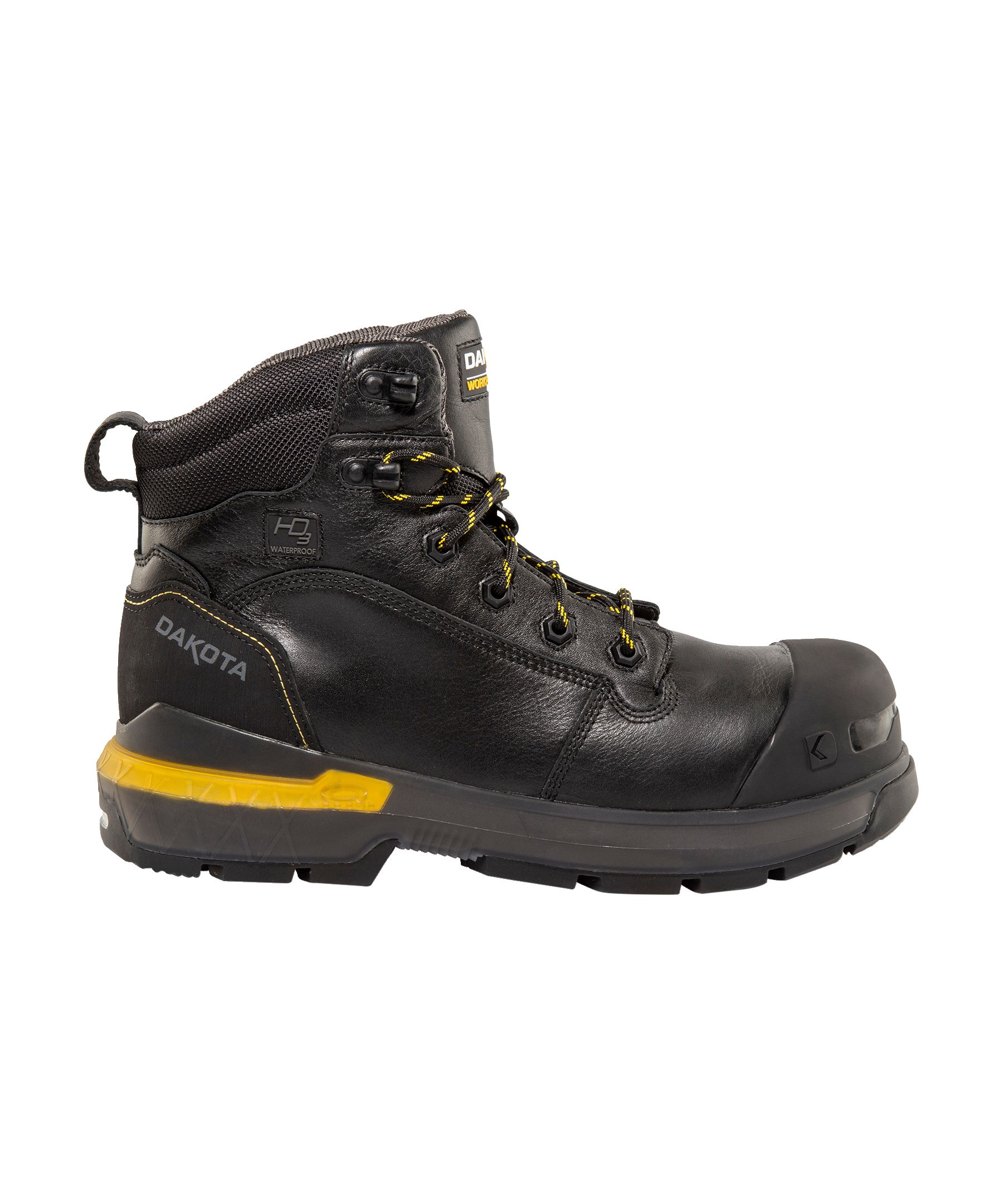 Dakota Men's 6300 6 inch Composite Toe Composite Plate Waterproof Work