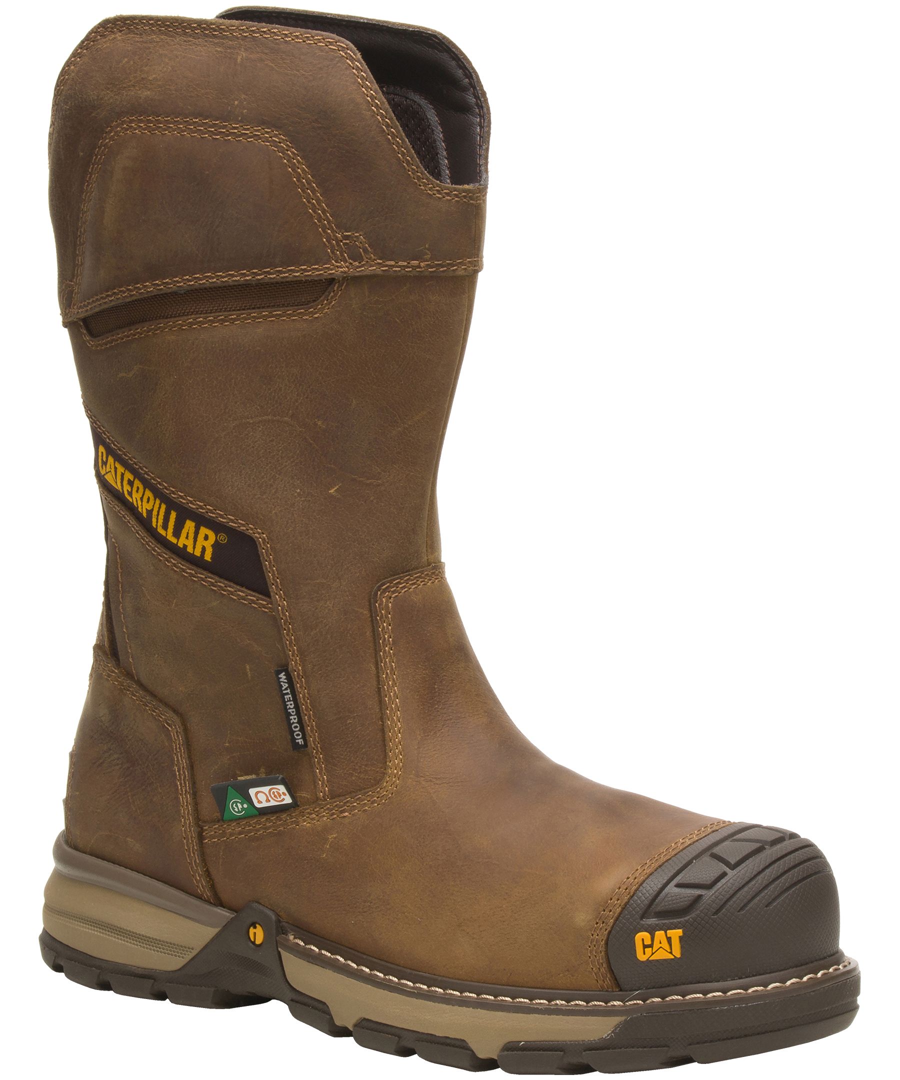 CAT Men's 12 Inch Excavator Composite Toe Composite Plate