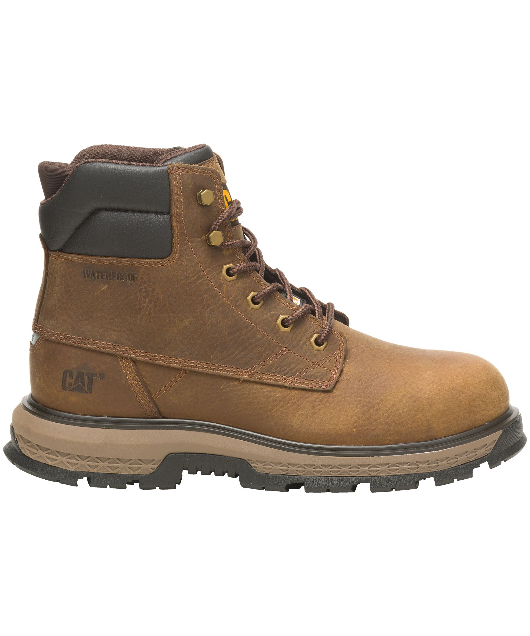 Caterpillar CAT Men s 6 Inch Exposition Alloy Toe Composite Plate Work Boots Marks