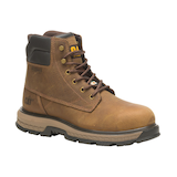 CAT Men's 6 Inch Exposition Alloy Toe Composite Plate Work Boots Front_Three_Fourths_Angled_Right