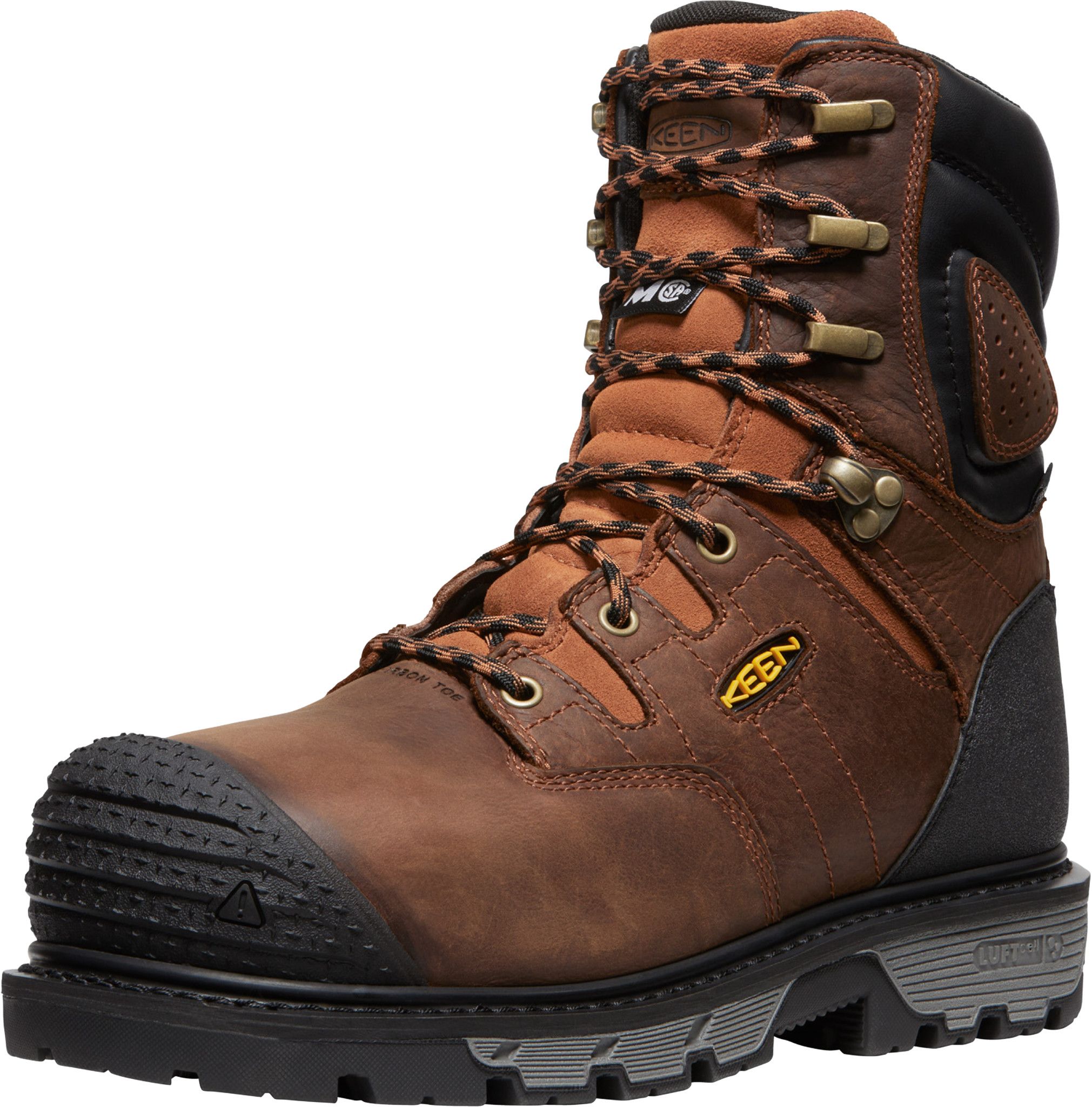 Bottes de travail de 8&nbsp;pouces Camden à protection métatarsienne et à protection en composite pour hommes, KEEN Utility