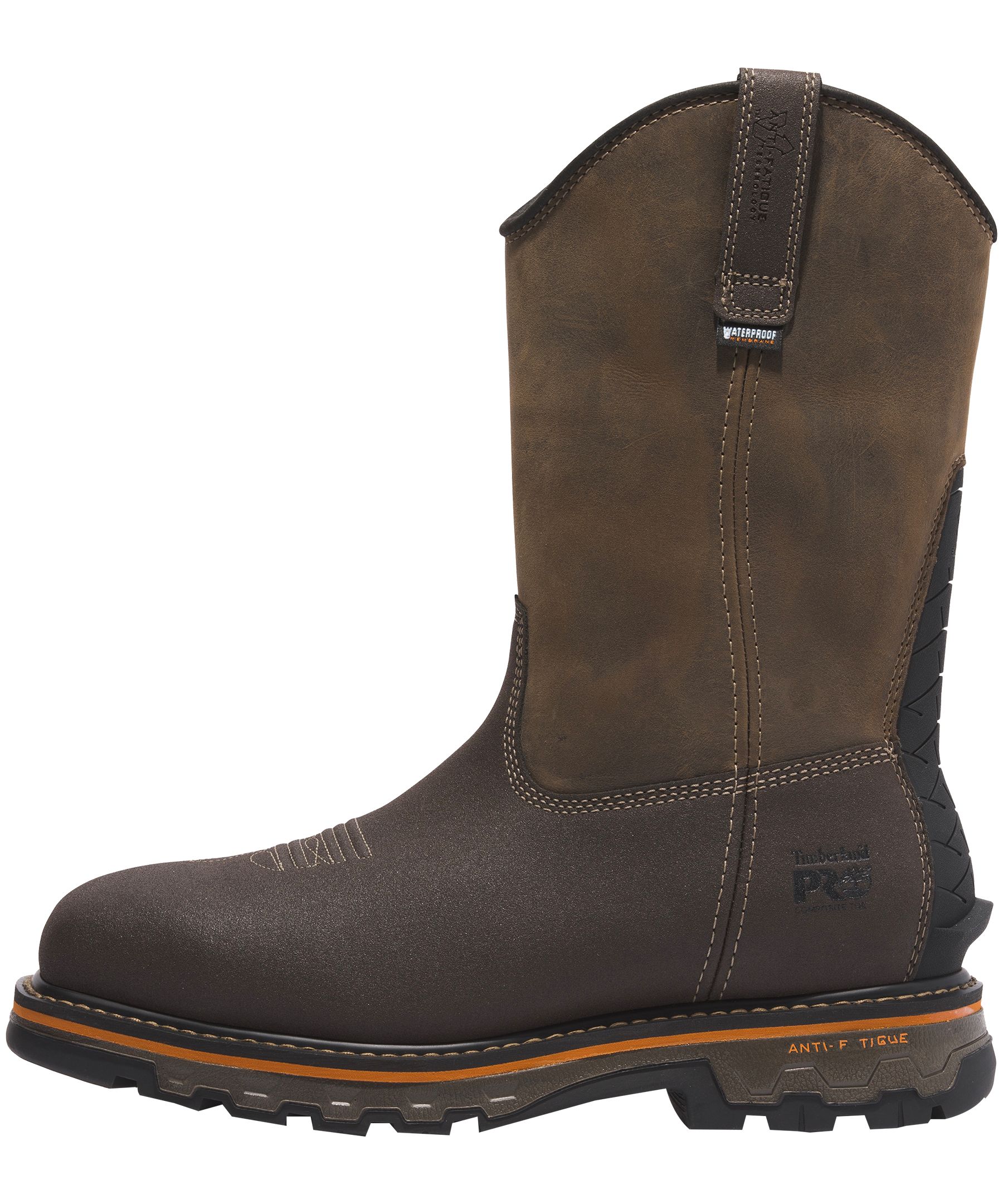 Bottes de travail enfiler de 8 pouces avec protection en composite pour hommes True Grit Timberland PRO