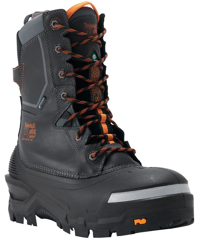 Timberland PRO Men's Pac Max Composite Toe Composite Plate 10 Inch Waterproof Winter Boot