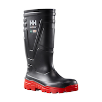 Helly Hansen Workwear Men's Steel Toe Steel Plate PU Work Boot Front_Three_Fourths_Angled_Right