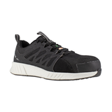 Chaussures de travail d'allure sportive avec protection en composite pour hommes, Work Fusion Flexweave, Reebok Front_Three_Fourths_Angled_Right