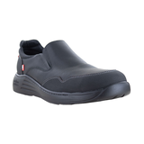 Mellow Walk Men's Motion Composite Toe Composite Plate SD Leather Slip On Work Shoe Front_Three_Fourths_Angled_Right