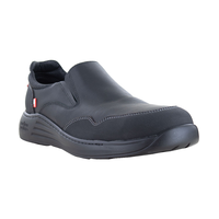 Chaussures de travail en cuir à enfiler avec protection en composite et propriétés antistatique pour hommes, Motion, Mellow Walk Front_Three_Fourths_Angled_Right