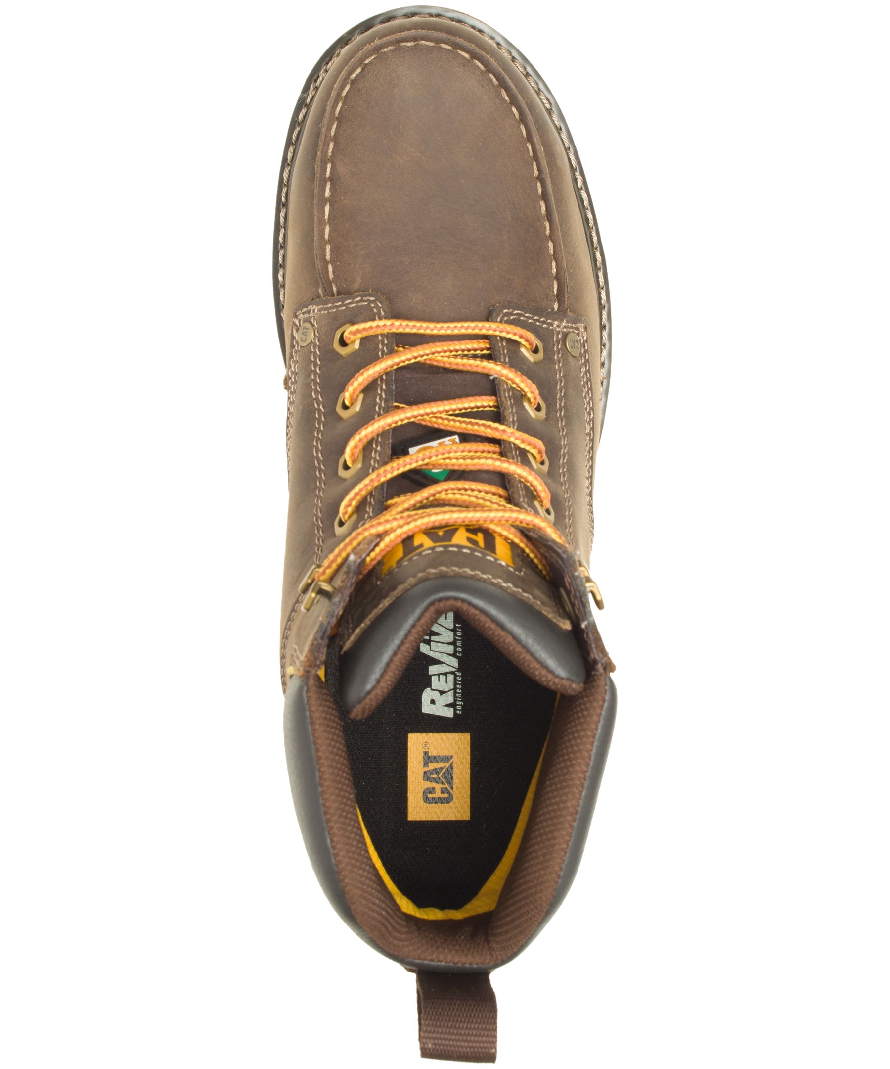 Bottes de travail de 6&nbsp;po à protection en acier pour hommes, Calibrate, CAT