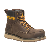 Bottes de travail de 6 po à protection en acier pour hommes, Calibrate, CAT Front_Three_Fourths_Angled_Right