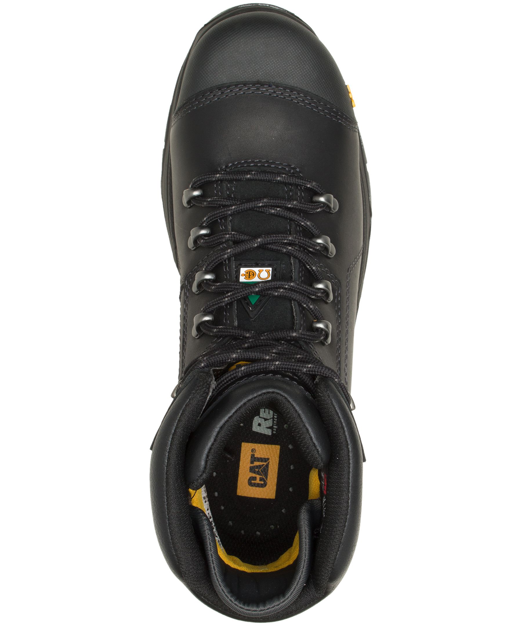 Bottes de travail étanches à l'eau de 6&nbsp;pouces à protection en composite pour hommes, Diagnostic, CAT