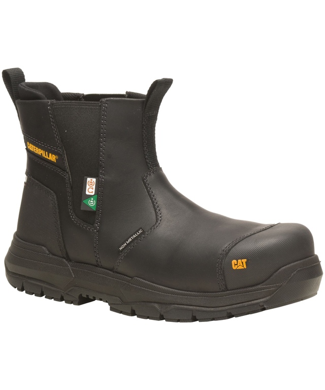 Bottes de travail à enfiler de 6 pouces imperméables avec protection en composite pour hommes, Propane 2.0, CAT