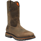 Bottes à enfiler à embout souple pour hommes, True Grit, Timberland Pro Front_Three_Fourths_Angled_Right