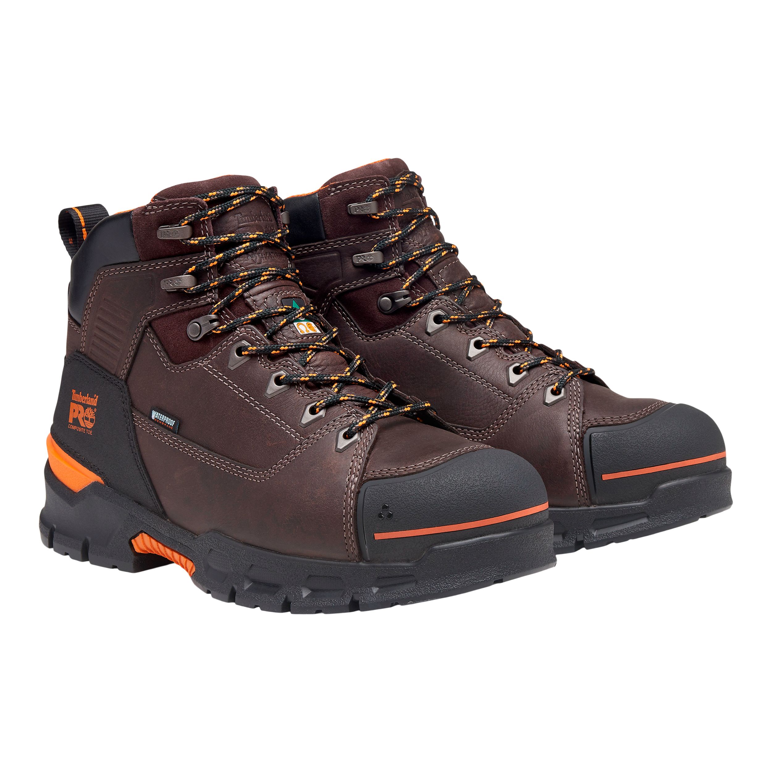 Timberland PRO Men's Endurance 6 Inch Composite Toe Steel Plate Waterproof Work Boots