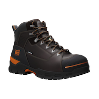 Timberland PRO Men's Endurance 6 Inch Composite Toe Steel Plate Waterproof Work Boots Front_Three_Fourths_Angled_Right