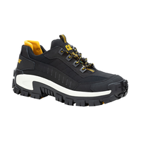 Chaussures de travail antidérapantes à protection en acier pour hommes, CAT Invader, CAT Front_Three_Fourths_Angled_Right