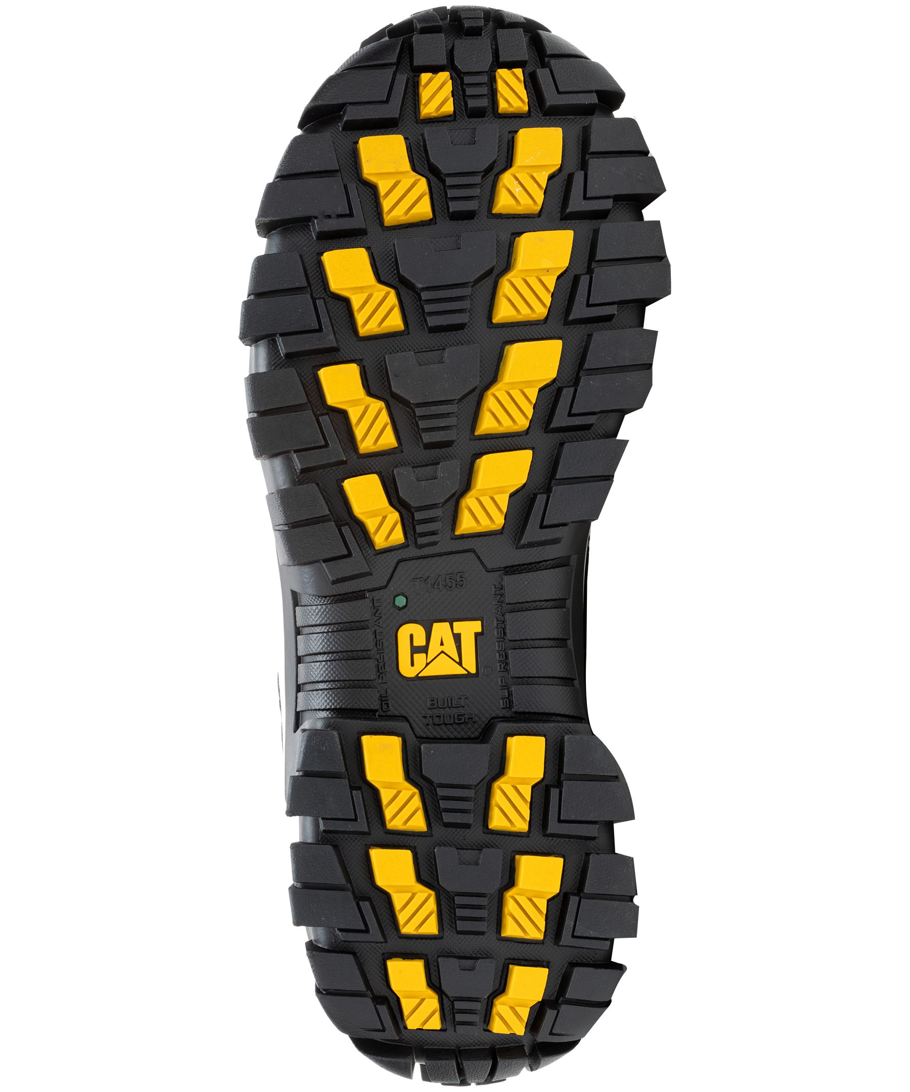Chaussures de travail antidérapantes à protection en acier pour hommes, CAT Invader, CAT