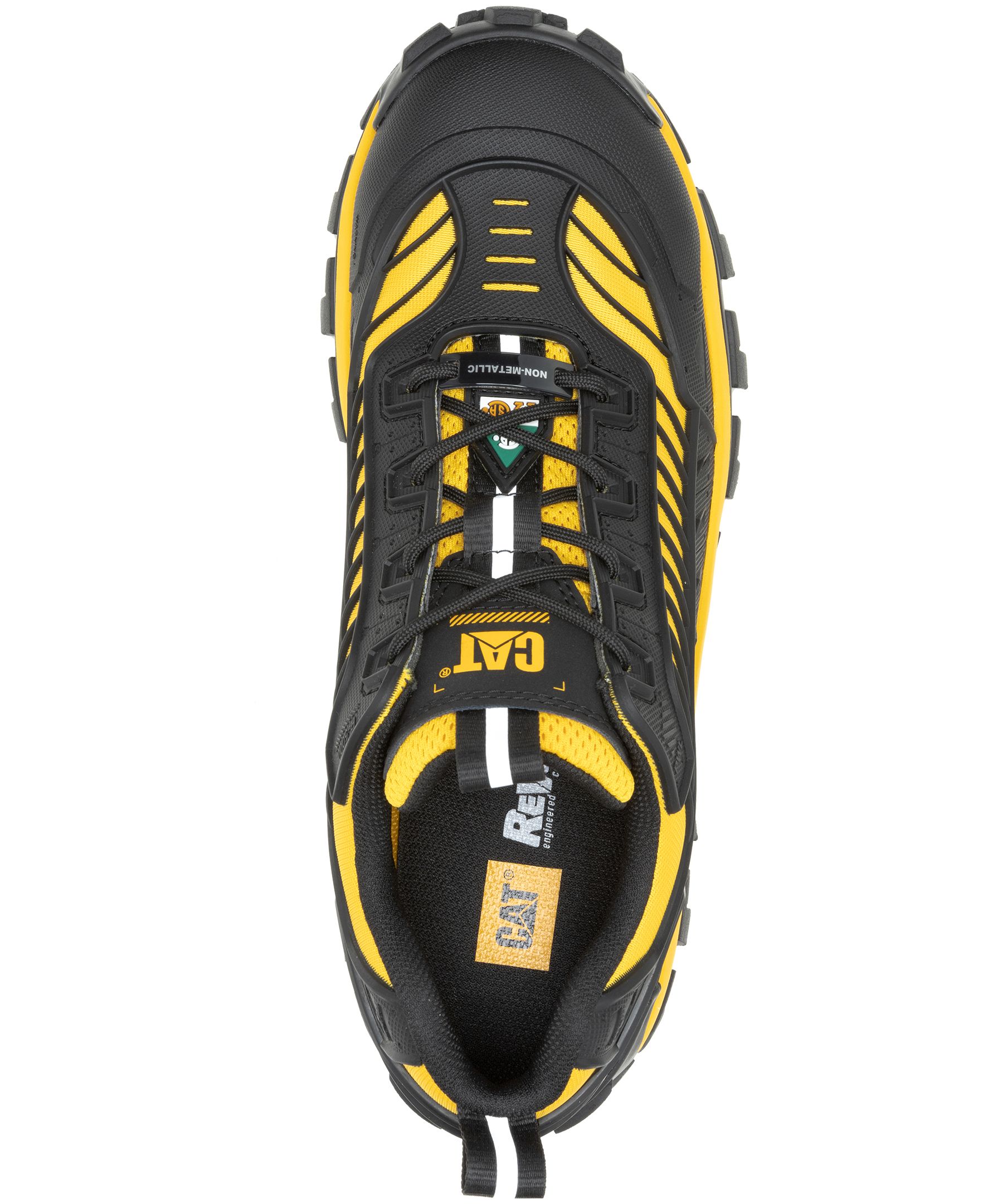 CAT Men's Invader Mecha Composite Toe Composite Plates Work Shoes