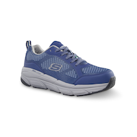 Chaussures de sport avec protection en acier pour hommes, Skechers Front_Three_Fourths_Angled_Right