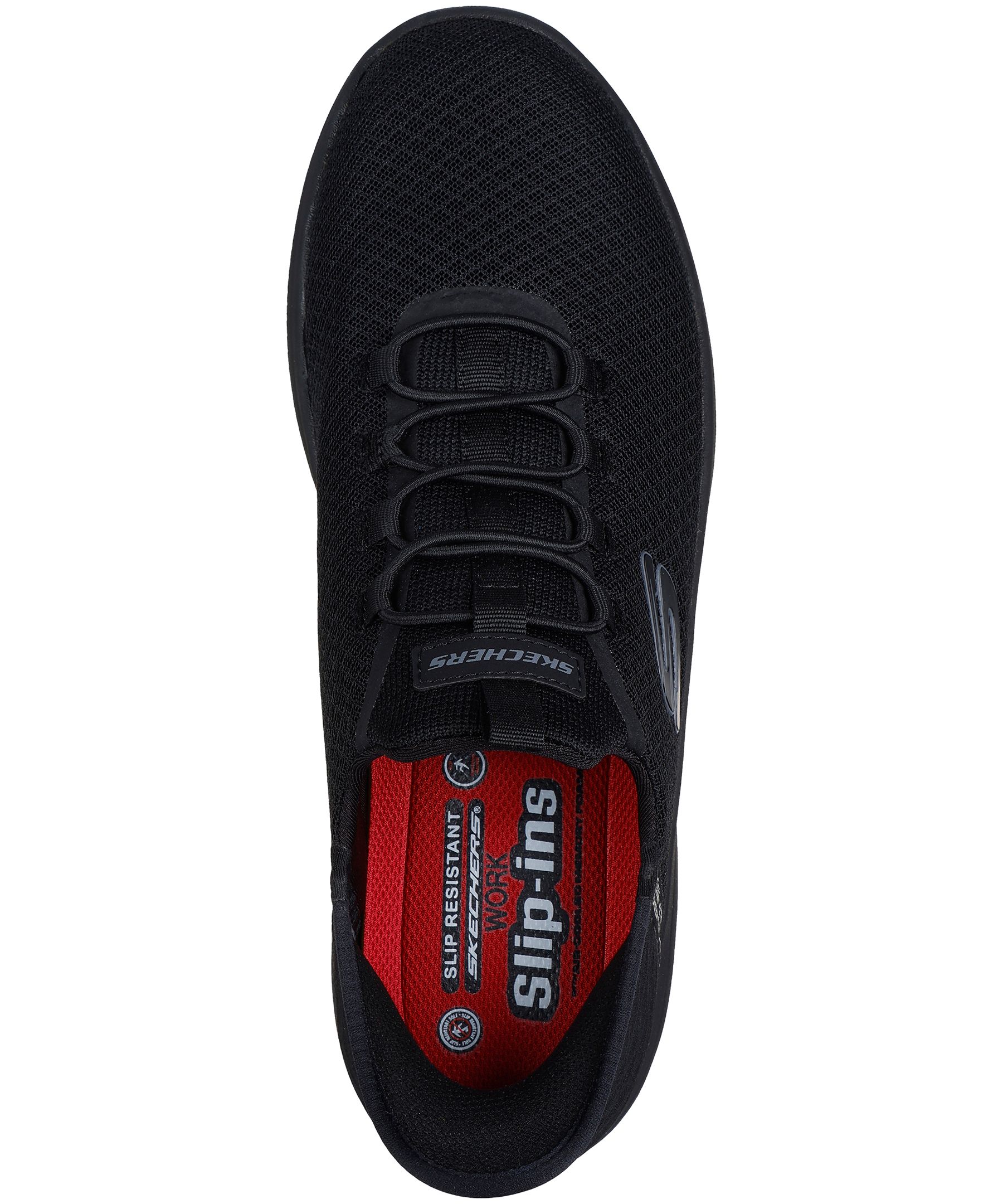 Chaussures à enfiler non sécuritaires antidérapantes pour hommes, Summits, Skechers