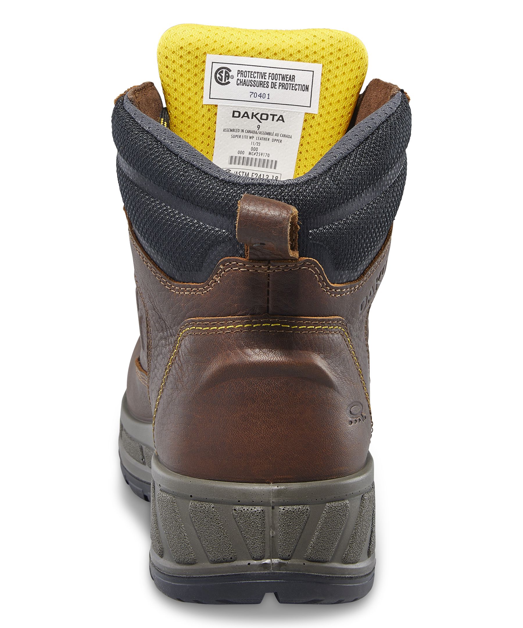 Dakota WorkPro Series Men's 6200 6 Inch Composite Toe Composite Plate Work Boots