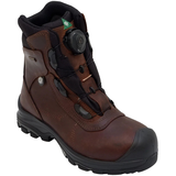 Bottes étanches à l'eau de 8&nbsp;pouces pour hommes, BOA-Constructor, Grisport Front_Three_Fourths_Angled_Right