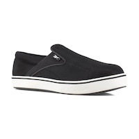Reebok Men's Comfortable Slip On Work Shoes Front_Three_Fourths_Angled_Right