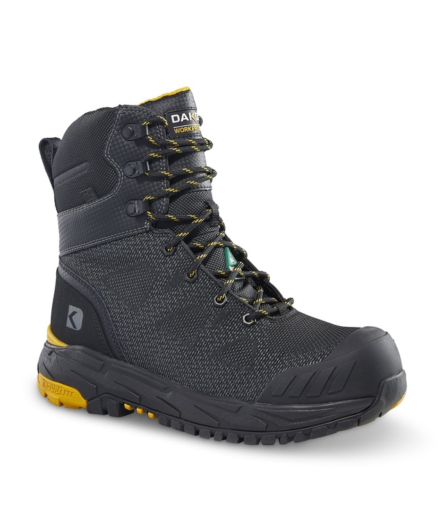 Bottes de travail de 8 pouces étanches à l'eau à protection en composite pour hommes, Enduralite, Dakota