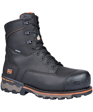 Timberland PRO Men's Boondock 8 Inch Composite Toe Composite Plate Waterproof Boots