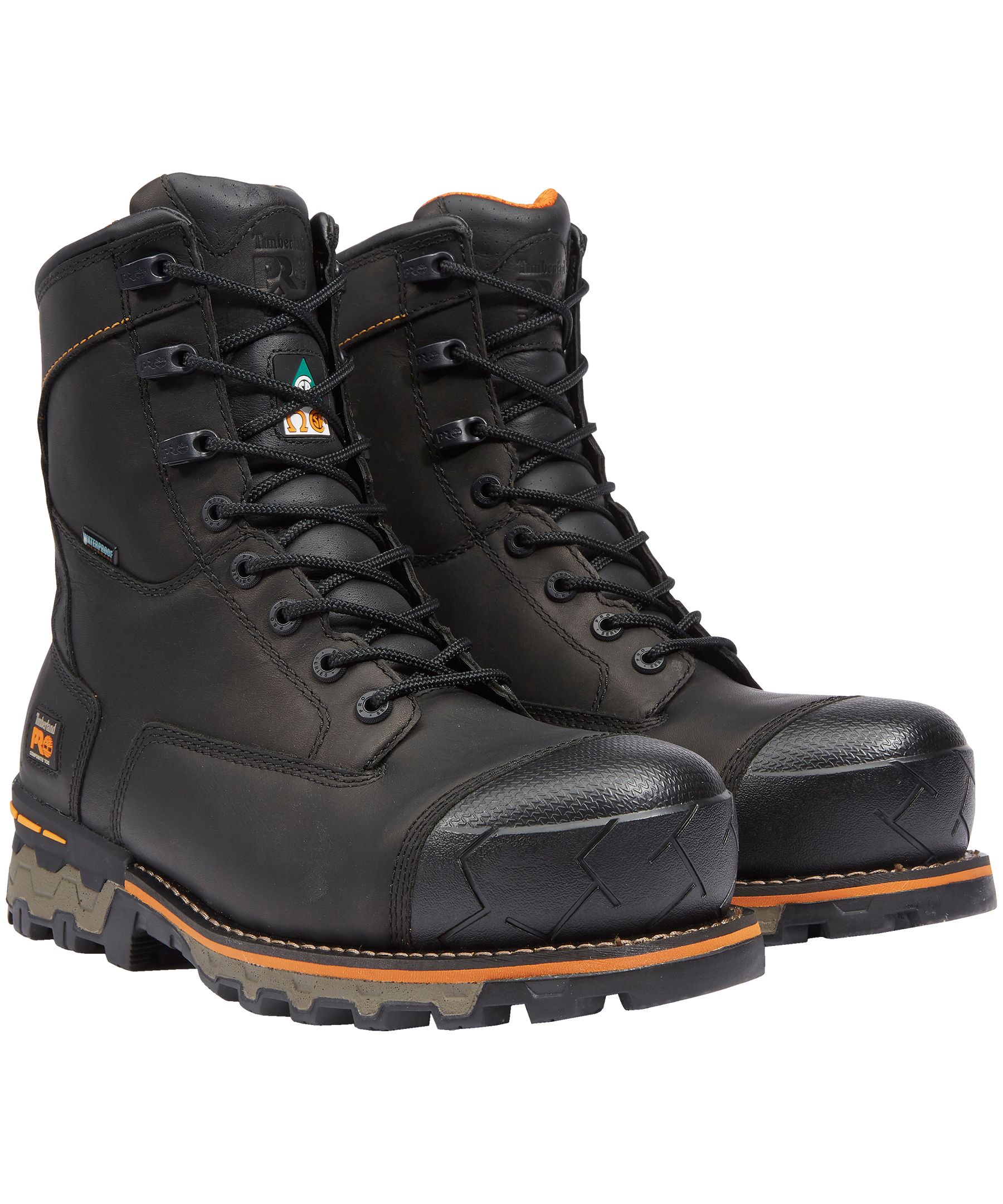 Bottes étanches à l'eau de 8&nbsp;pouces avec protection en composite pour hommes, Boondock, Timberland PRO