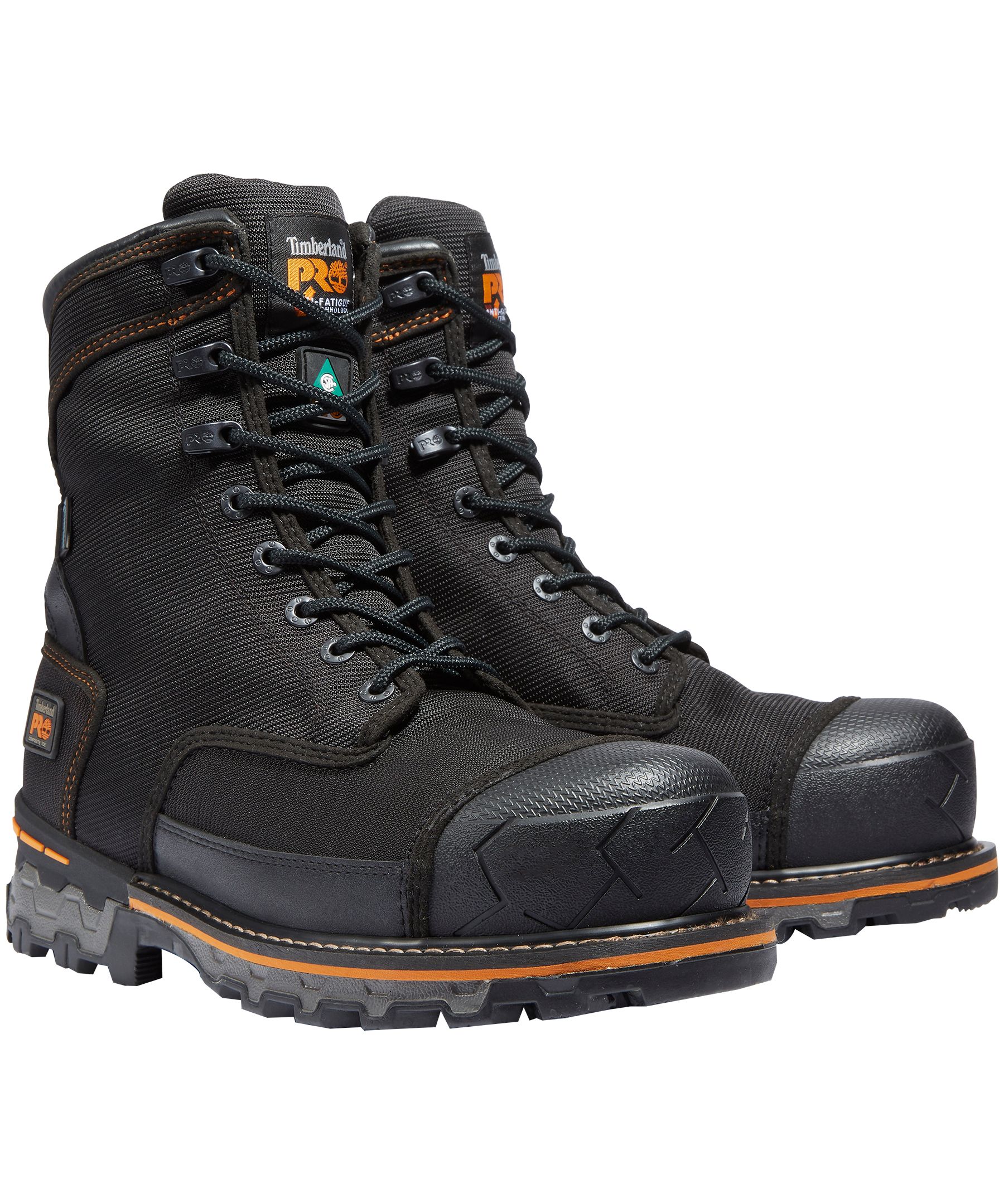 Bottes de travail de qualité industrielle étanches à l'eau de 8&nbsp;pouces avec protection en composite pour hommes, Boondock, Timberland PRO