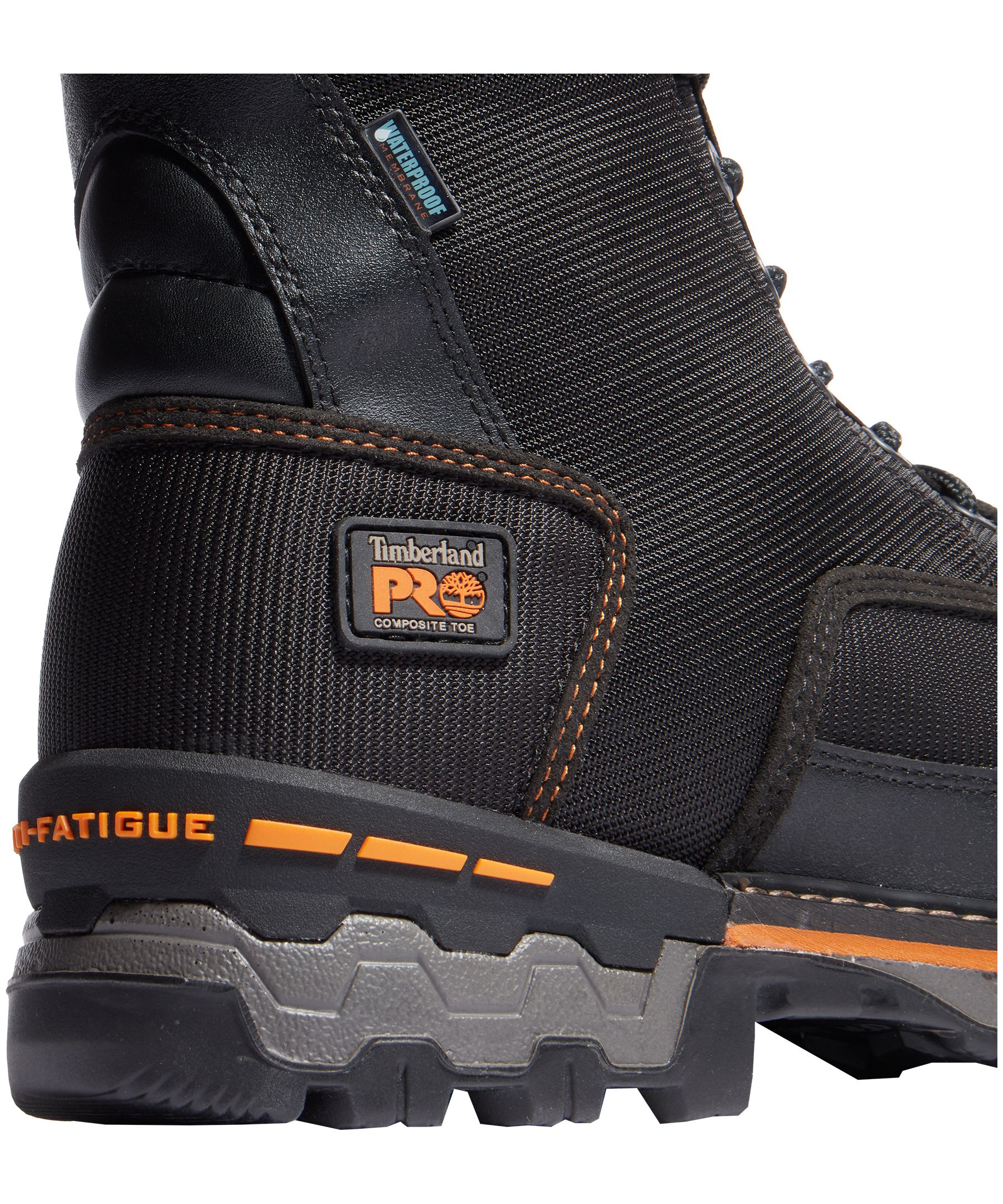 Bottes de travail de qualité industrielle étanches à l'eau de 8&nbsp;pouces avec protection en composite pour hommes, Boondock, Timberland PRO