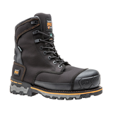 Timberland PRO Men's Boondock 8 Inch Composite Toe Composite Plate Industrial Grade Waterproof Work Boots Front_Three_Fourths_Angled_Right