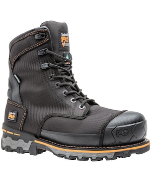 Timberland PRO Men's Boondock 8 Inch Composite Toe Composite Plate Industrial Grade Waterproof Work Boots