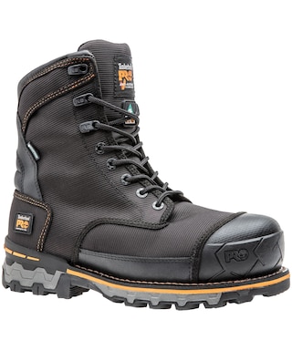 Timberland PRO Boondock 8 Bottes de travail étanches à l'eau de qualité industrielle de plaque composite d'orteil de pouce pour homme