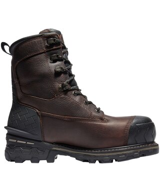 Timberland PRO Men's Boondock 8 Inch Composite Toe Composite Plate Industrial Grade Waterproof Work Boots