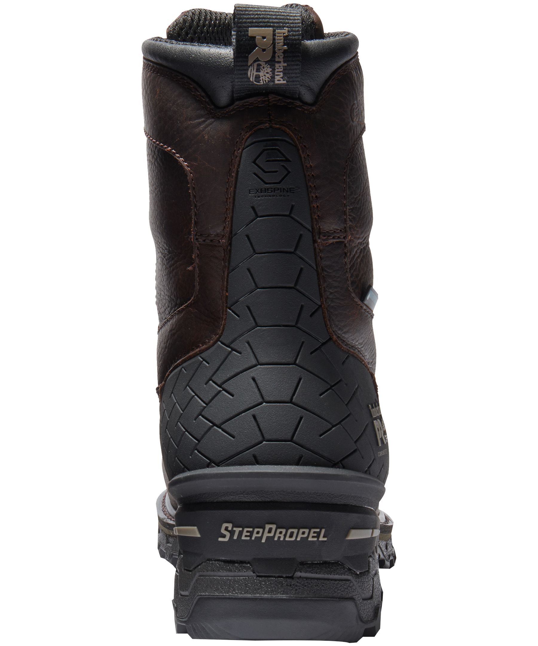 Timberland PRO Men's Boondock 8 Inch Composite Toe Composite Plate Industrial Grade Waterproof Work Boots