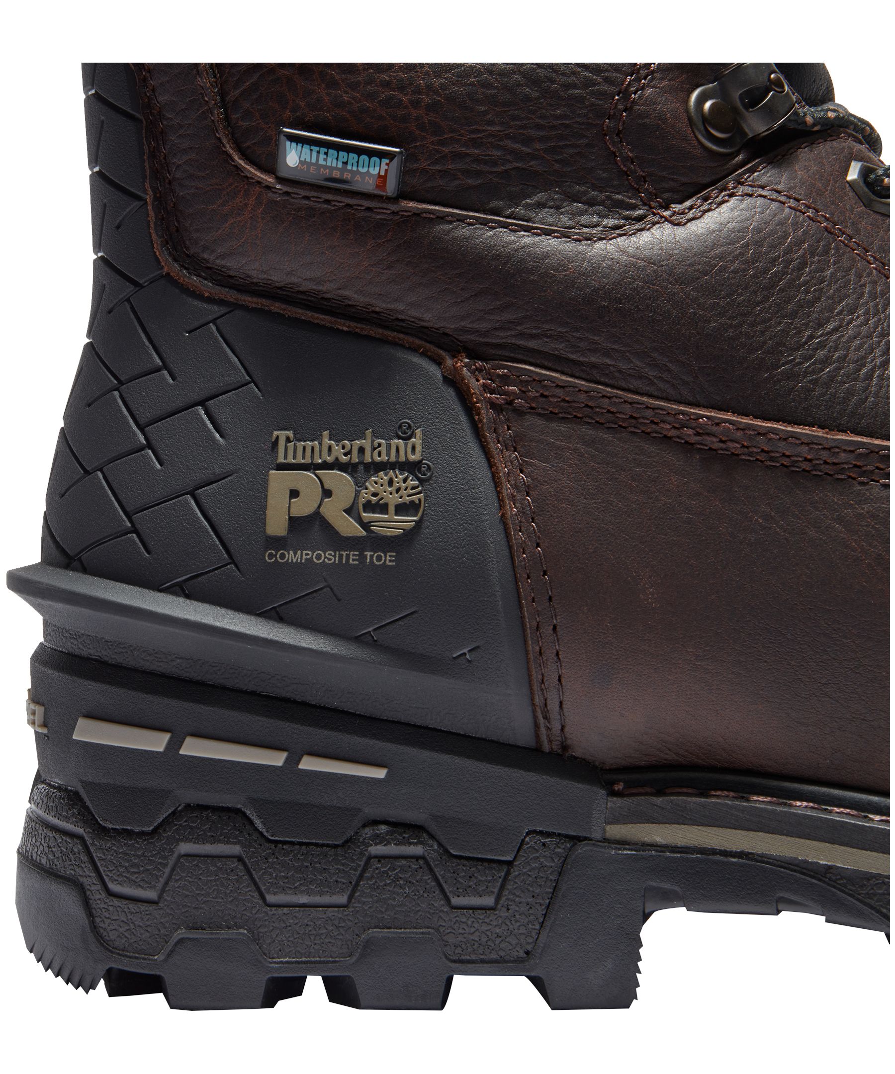 Timberland PRO Men's Boondock 8 Inch Composite Toe Composite Plate Industrial Grade Waterproof Work Boots