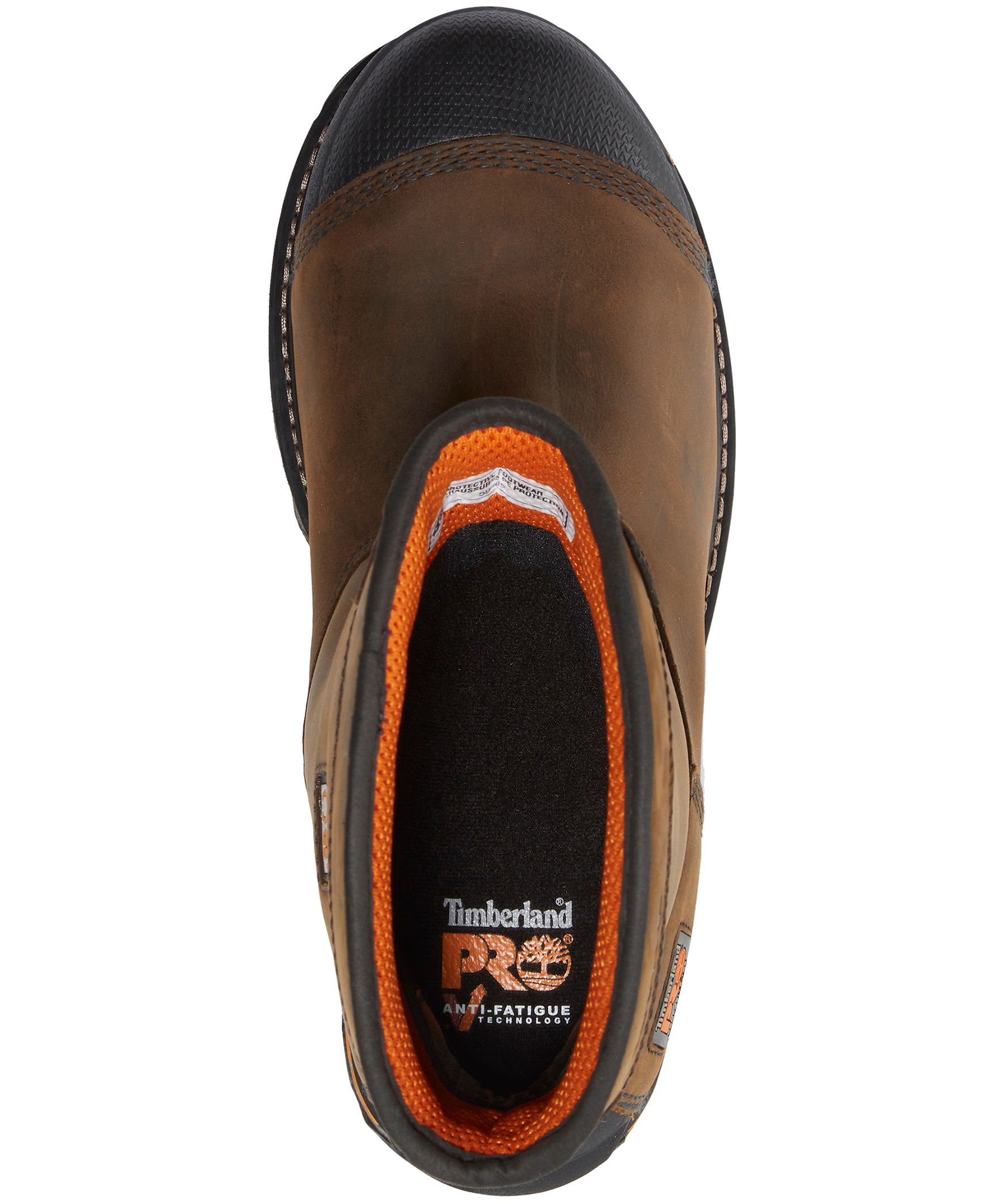 Timberland PRO Men's Boondock 8 Inch Composite Toe Composite Plate Industrial Grade Waterproof Pull On Work Boots