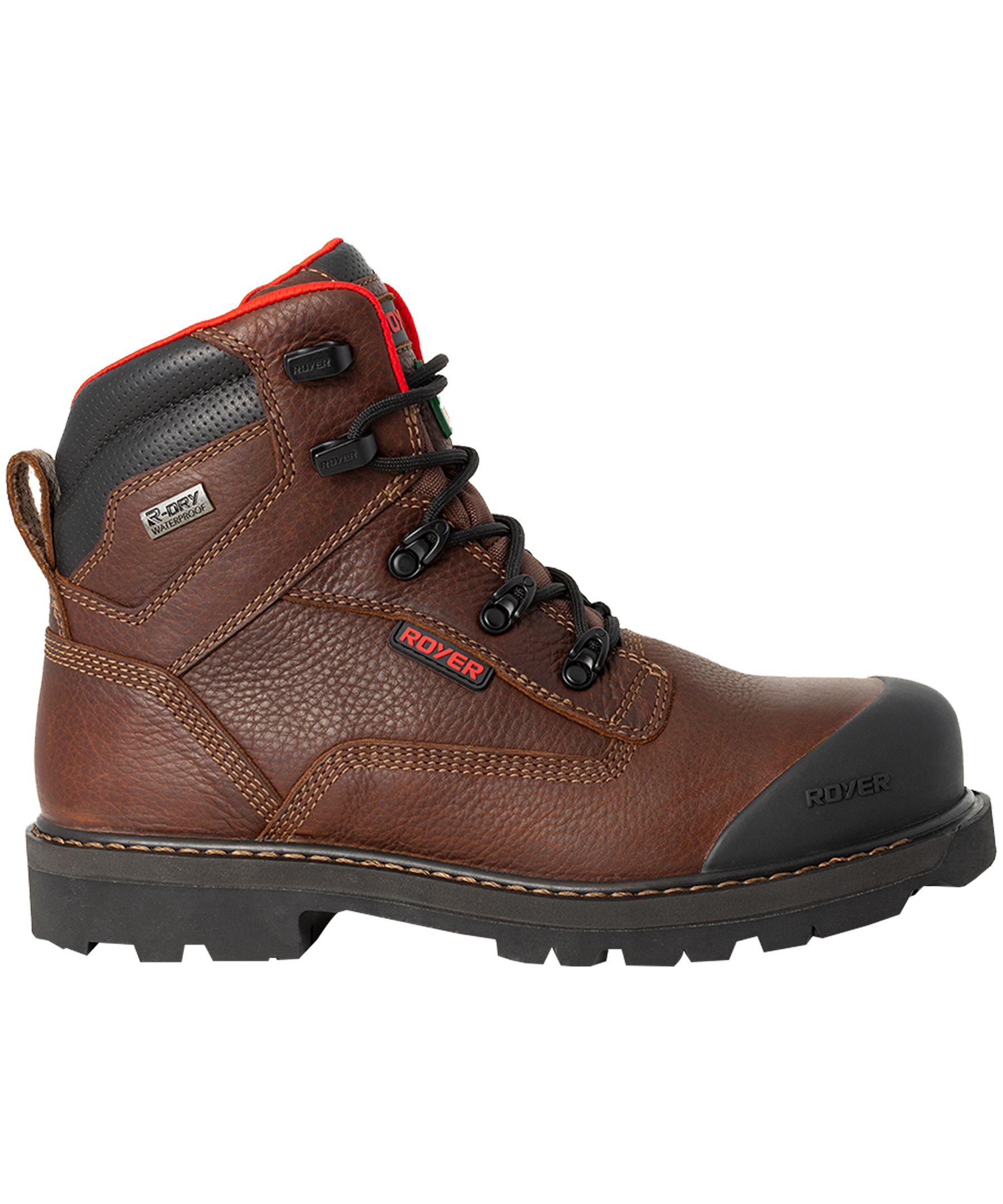 Bottes de travail de 6&nbsp;pouces à protection en composite pour hommes, Revolt, L.P. Royer