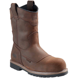 Kodiak Men's McKinney Composite Toe Composite Plate Wellington Waterproof Boots Front_Three_Fourths_Angled_Right