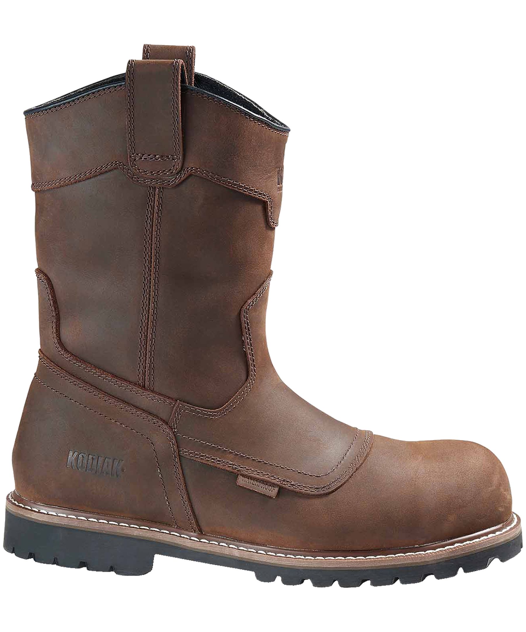 Kodiak Men's McKinney Composite Toe Composite Plate Wellington Waterproof Boots