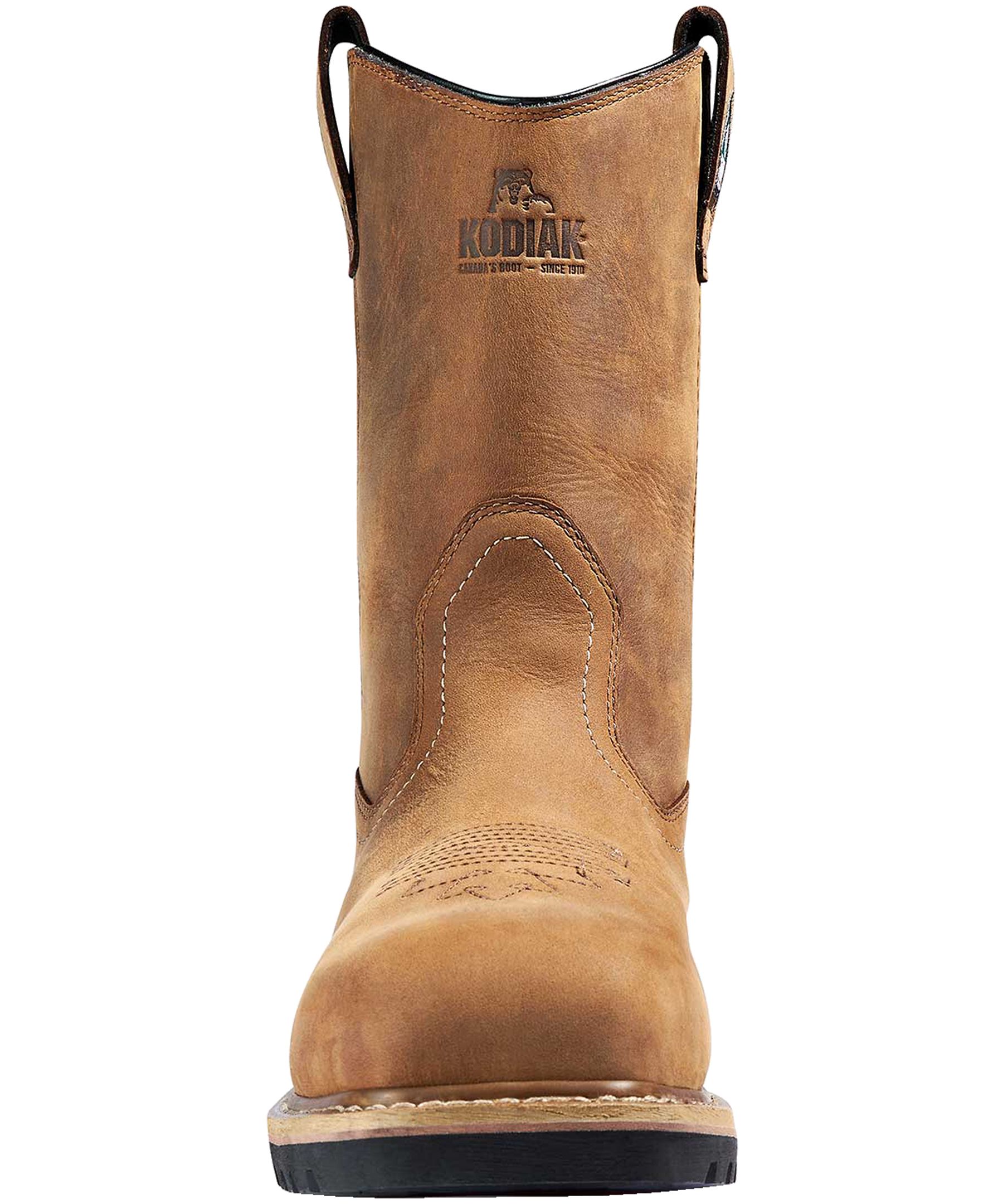 Bottes à enfiler étanches à l'eau à protection en composite pour hommes, Lundbreck, Kodiak