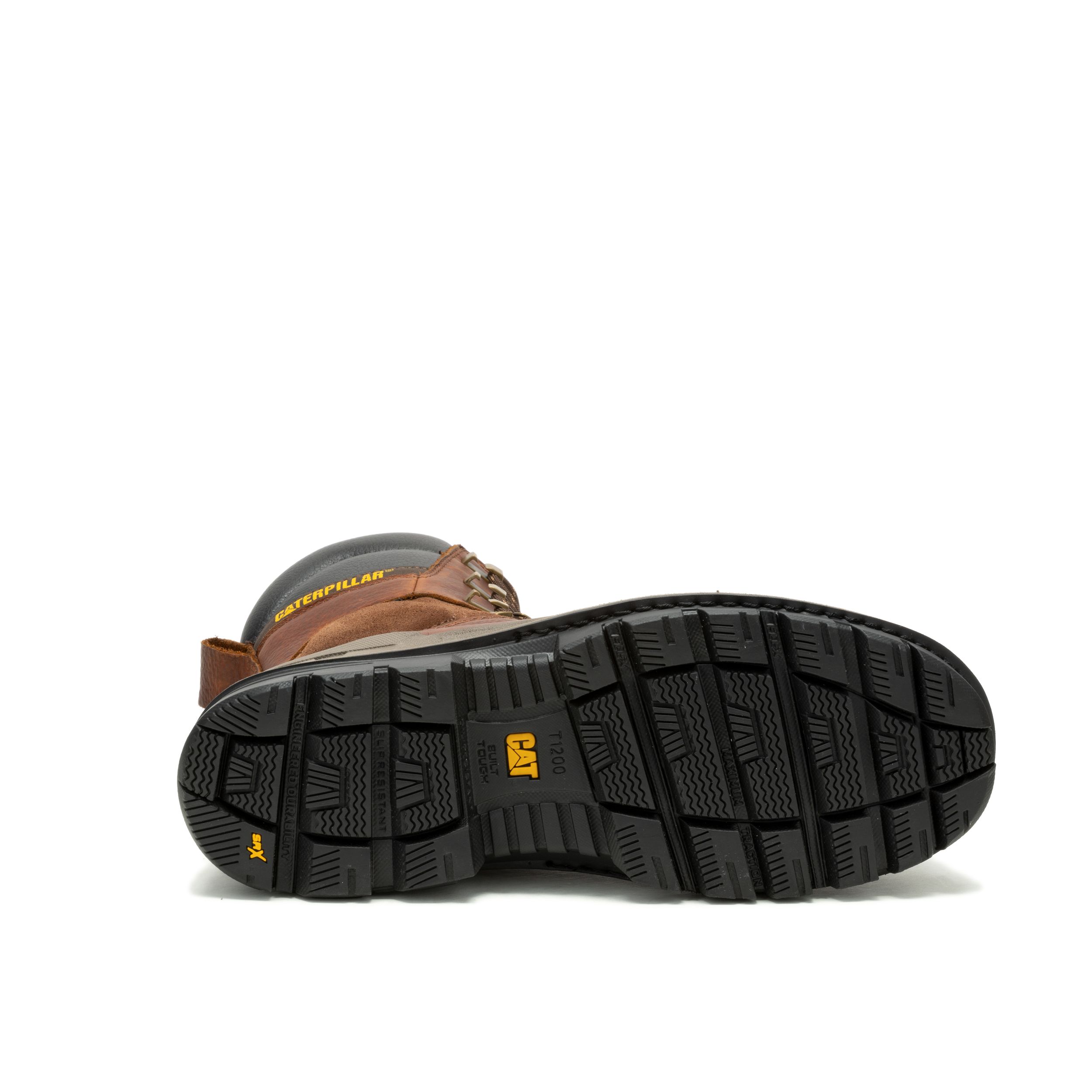 CAT Men's Hauler XL 8 Inch Composite Toe Composite Plate Waterproof Work Boots