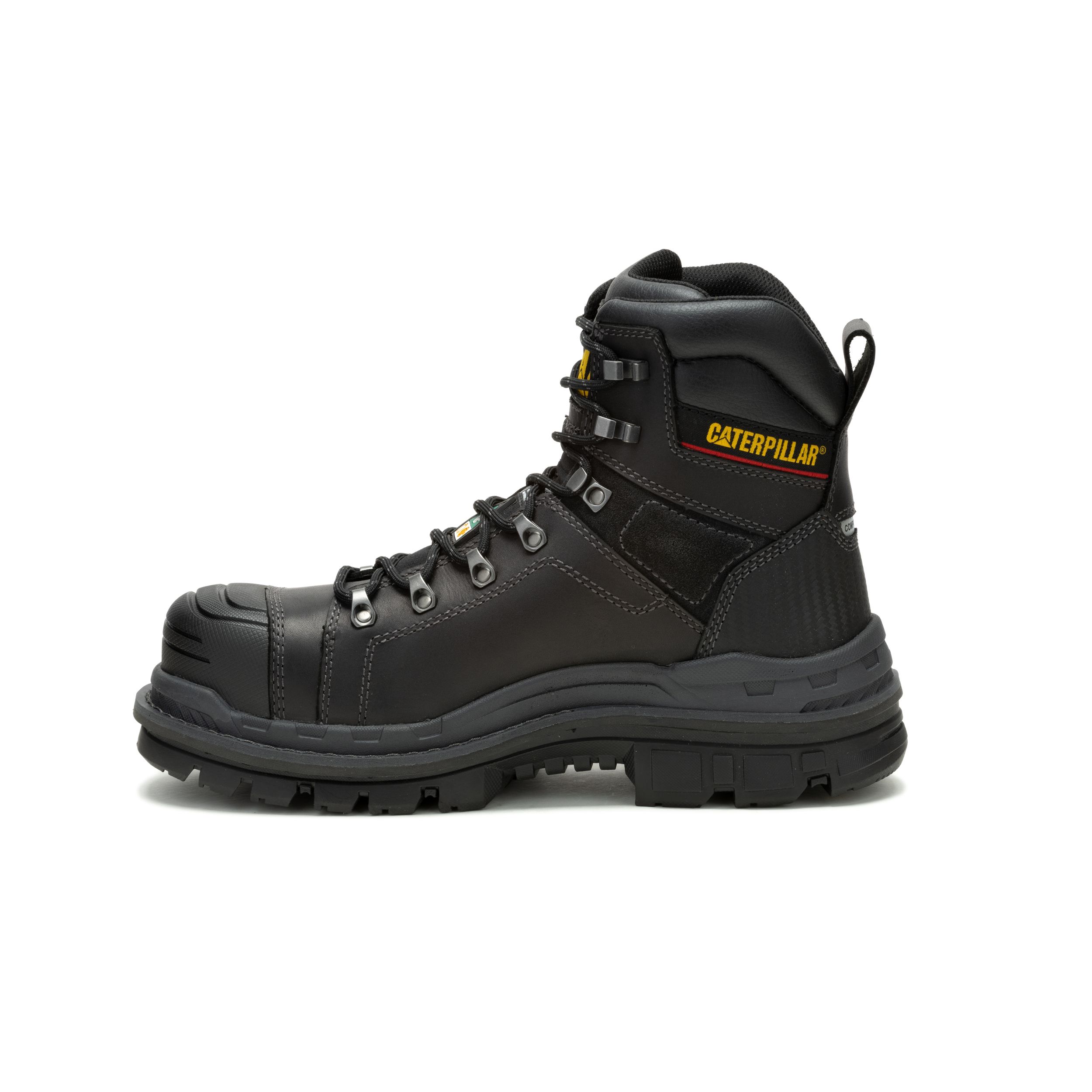 Bottes de travail étanches à l'eau de 6&nbsp;pouces à protection en composite pour hommes, Hauler&nbsp;XL, CAT