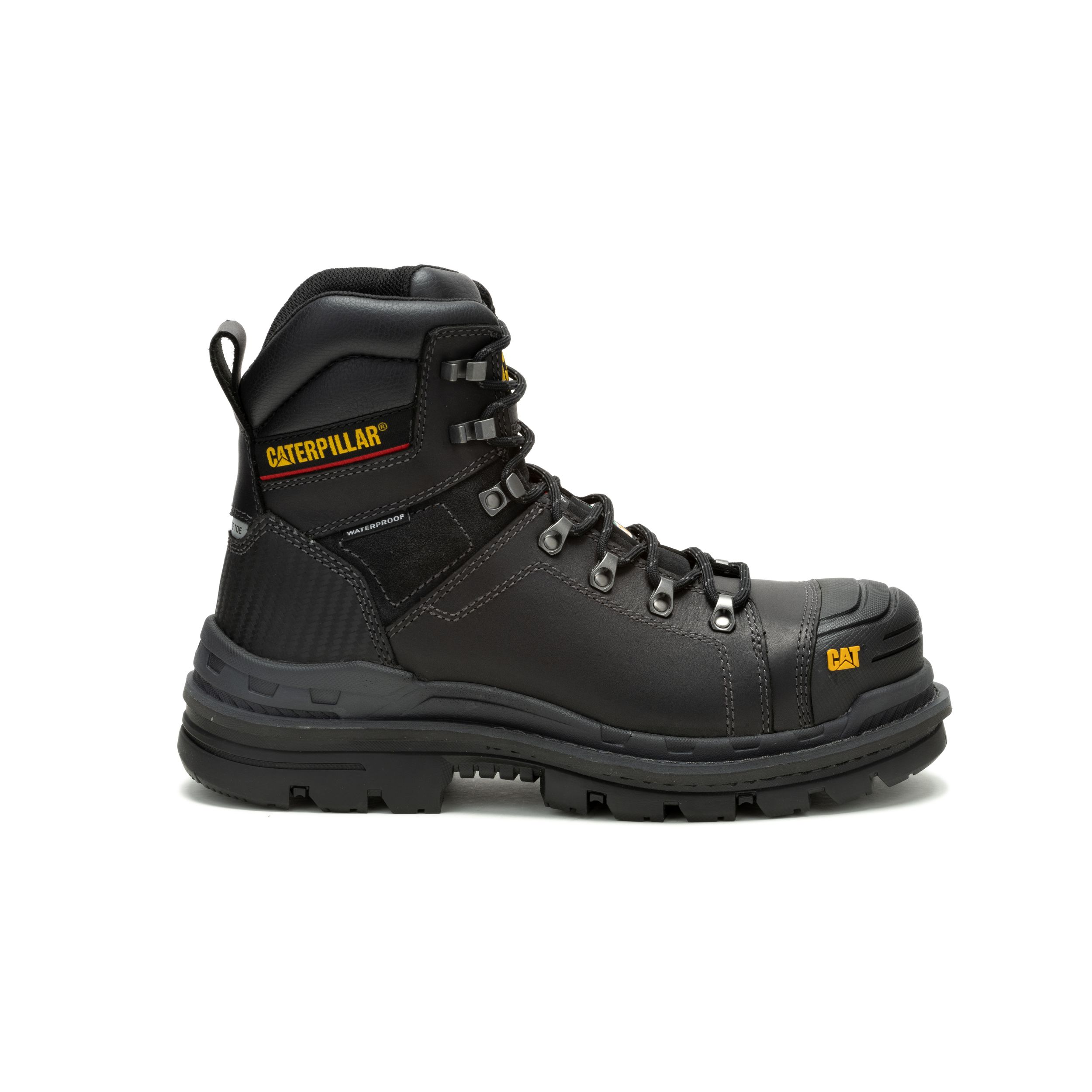Bottes de travail étanches à l'eau de 6&nbsp;pouces à protection en composite pour hommes, Hauler&nbsp;XL, CAT