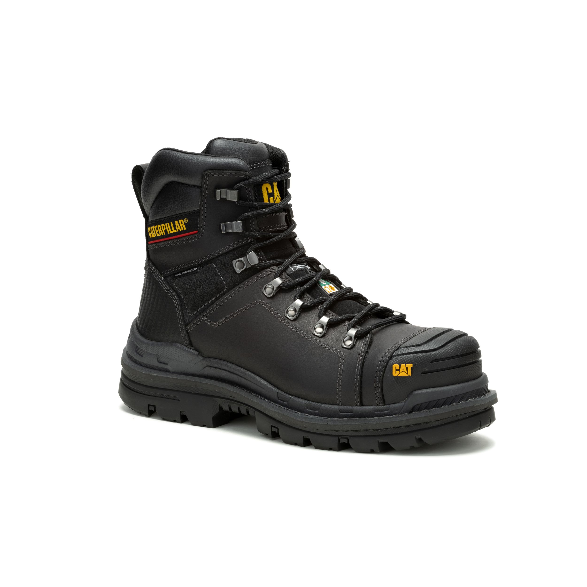 Bottes de travail étanches à l'eau de 6&nbsp;pouces à protection en composite pour hommes, Hauler&nbsp;XL, CAT