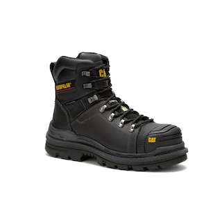 CAT Hauler XL 6 Bottes de travail imperméables à l'eau de plaque composite d'orteil d'inch pour homme
