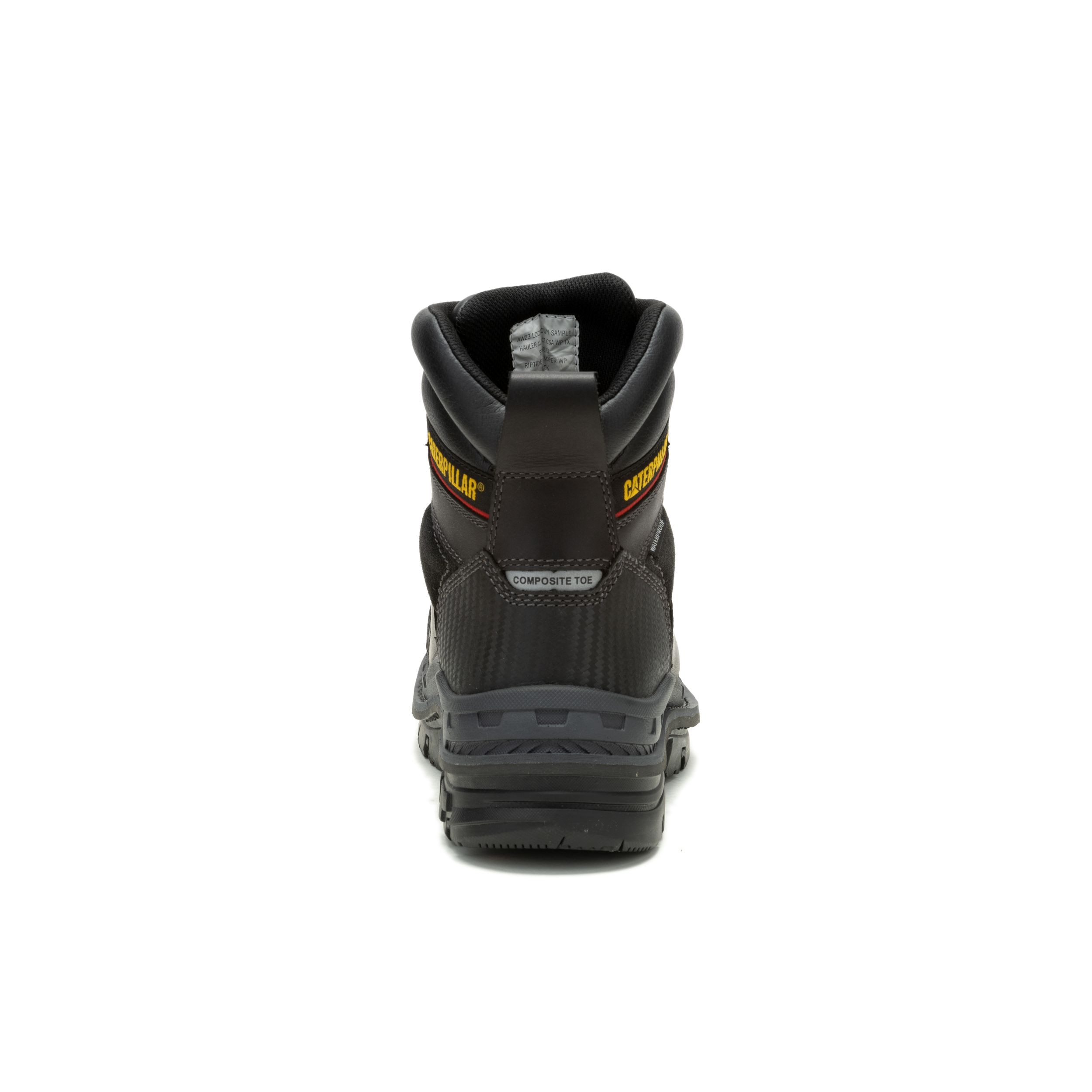 Bottes de travail étanches à l'eau de 6&nbsp;pouces à protection en composite pour hommes, Hauler&nbsp;XL, CAT